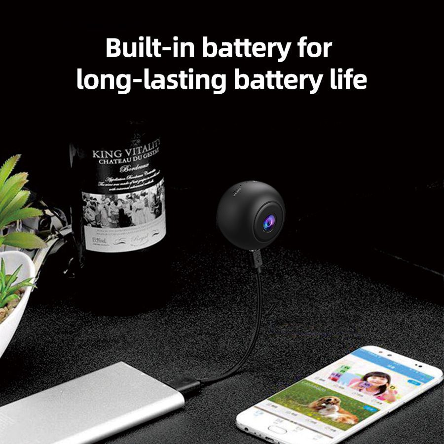 SPEED-X New A10 1080p Hd 2mp Wifi Mini Camera With Pix Link App