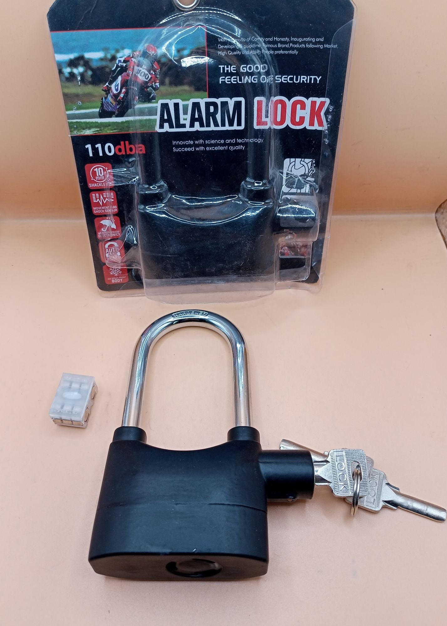 Intelligent Waterproof Siren Alarm Lock