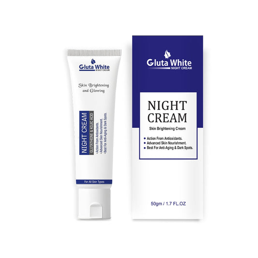 Original Gluta White Night Cream Tube Pack